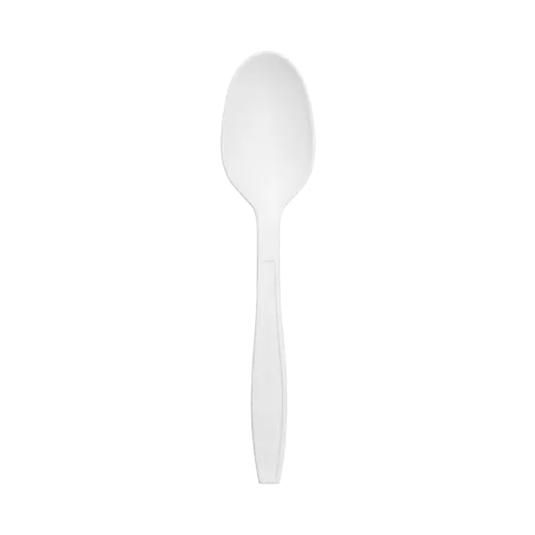 Karat Earth PLA Medium-Heavy Weight Compostable Tea Spoons Bulk Box, Natural - 1,000 pcs