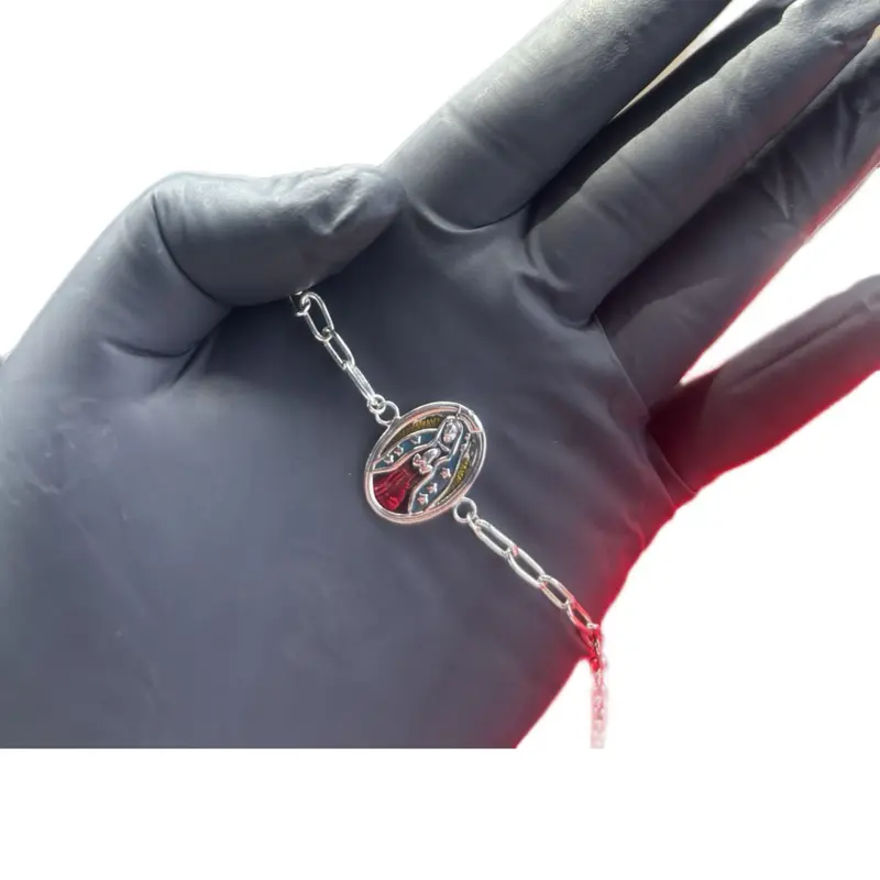 pulsera de virgen de guadalupe