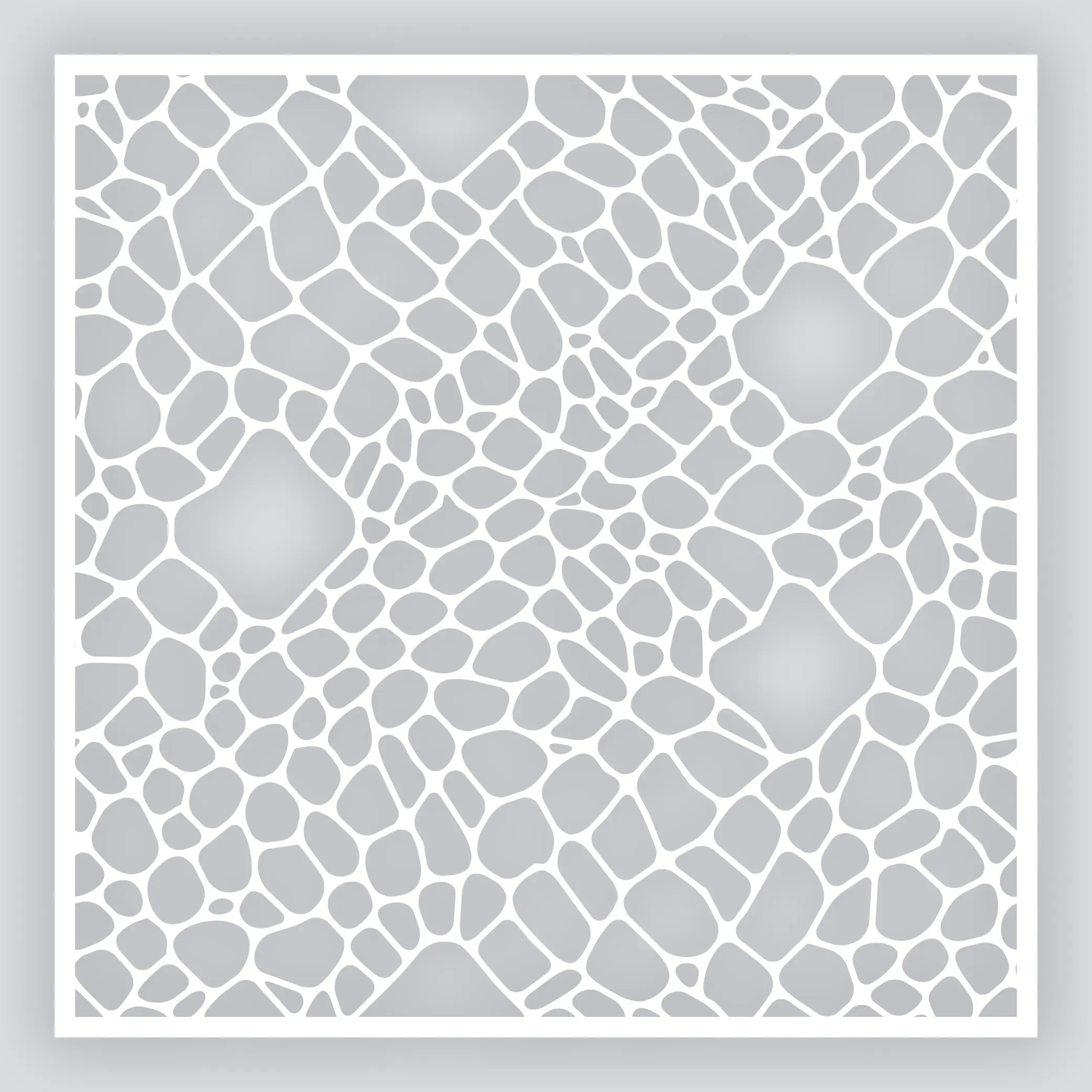 Dragon Scales Full Clay Stencil