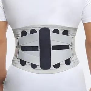 Ergonomic Waist Brace, Lumbar Support Back Brace Belt with 3 Pads, Good for Herniated Disc & Sciatica