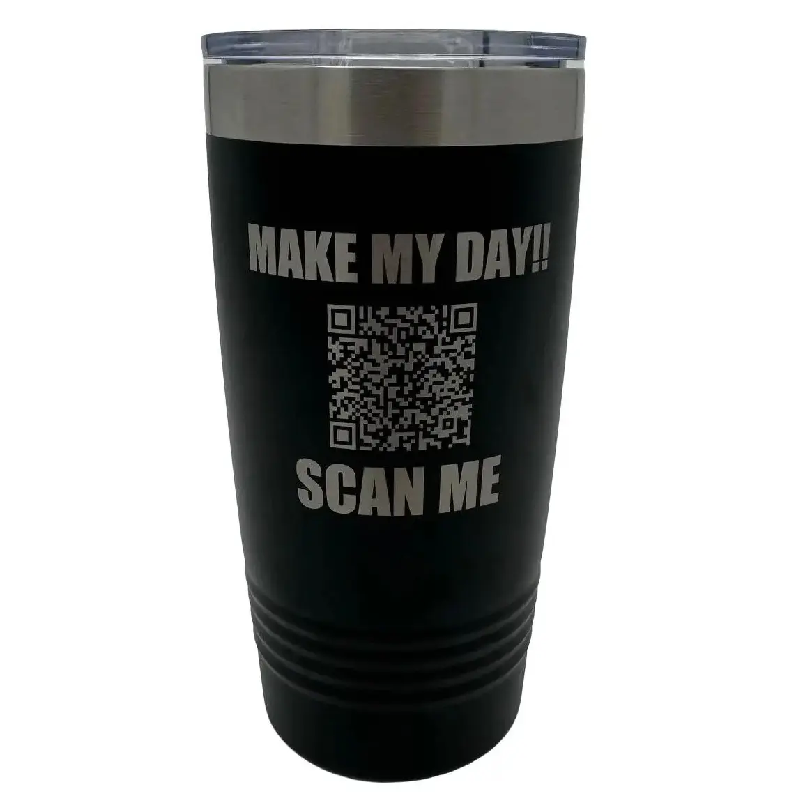 Show Me Them T's QR Code Tumbler
