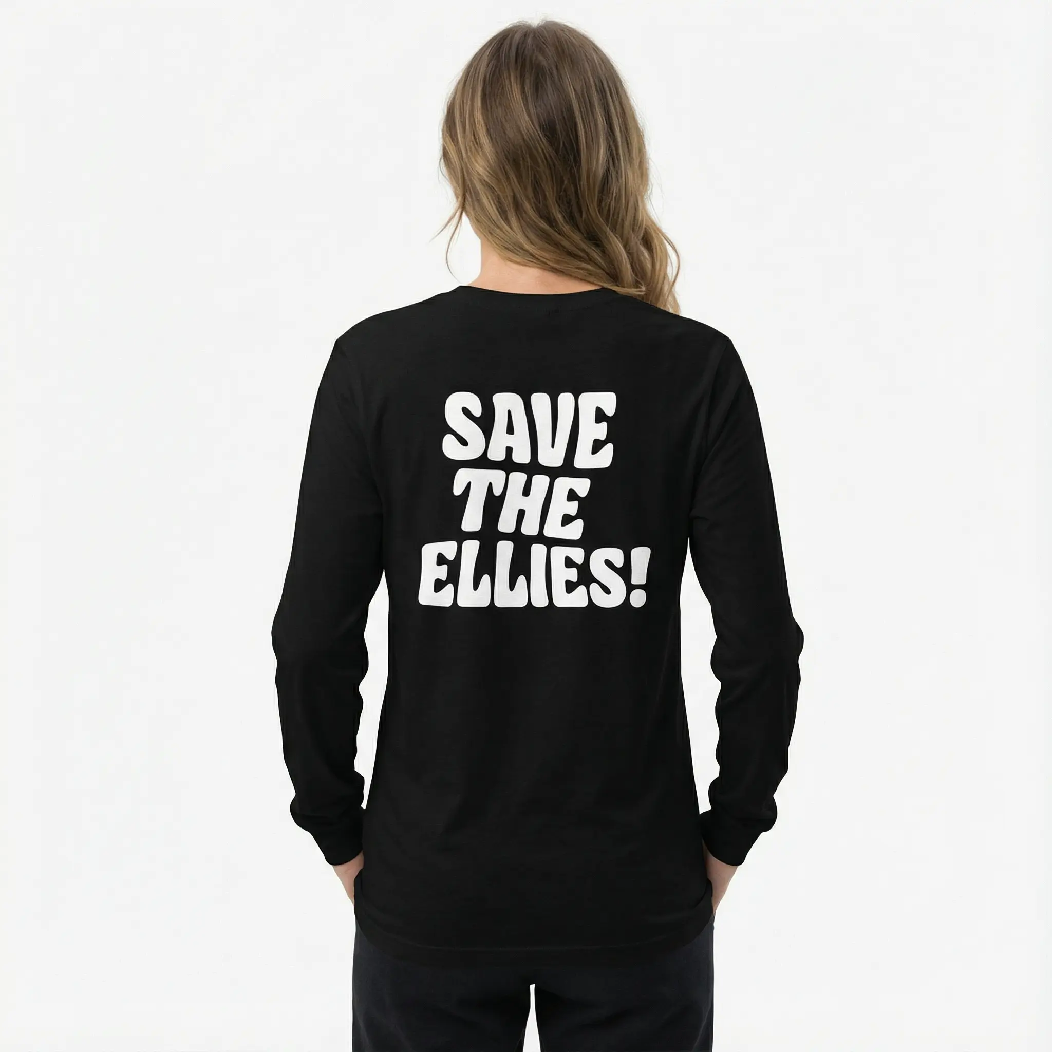 Save the Ellies Unisex Long Sleeve T-Shirt