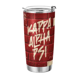 BBGreek Kappa Alpha Psi - 20 oz Coffee Tumbler - Blocks - Official Vendor