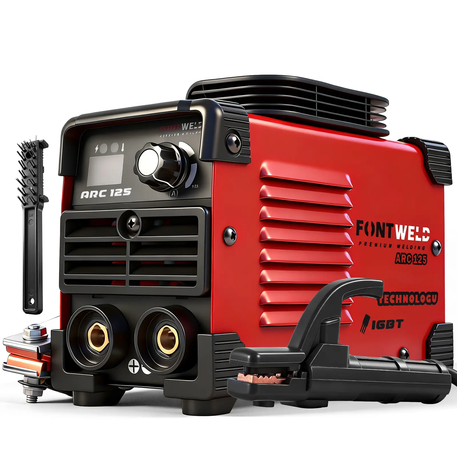 ARC-125 Handheld Welding Machine - 110V Portable IGBT Inverter Welder with Built-in Grip, Hot Start, Anti-Stick, 2-in-1 Stick/Lift TIG for Ferrous & Non-Ferrous Metals, Ideal for DIY & Industrial Use summerwins,summerwins