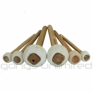 Set of 5 Imperfect Larger Chinese Mallets for 16" to 32" Gongs