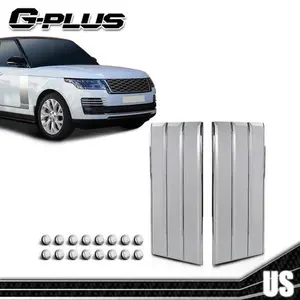 Door Side Fender Vent Molding Cover Trim Fit For 13-22 Range Rover L405 Silver