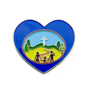 Adventurer Club Heart Pin