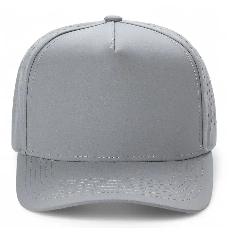 Mens Baseball Cap Snapback Adjustable Size Laser Vented Trucker Hat Waterproof