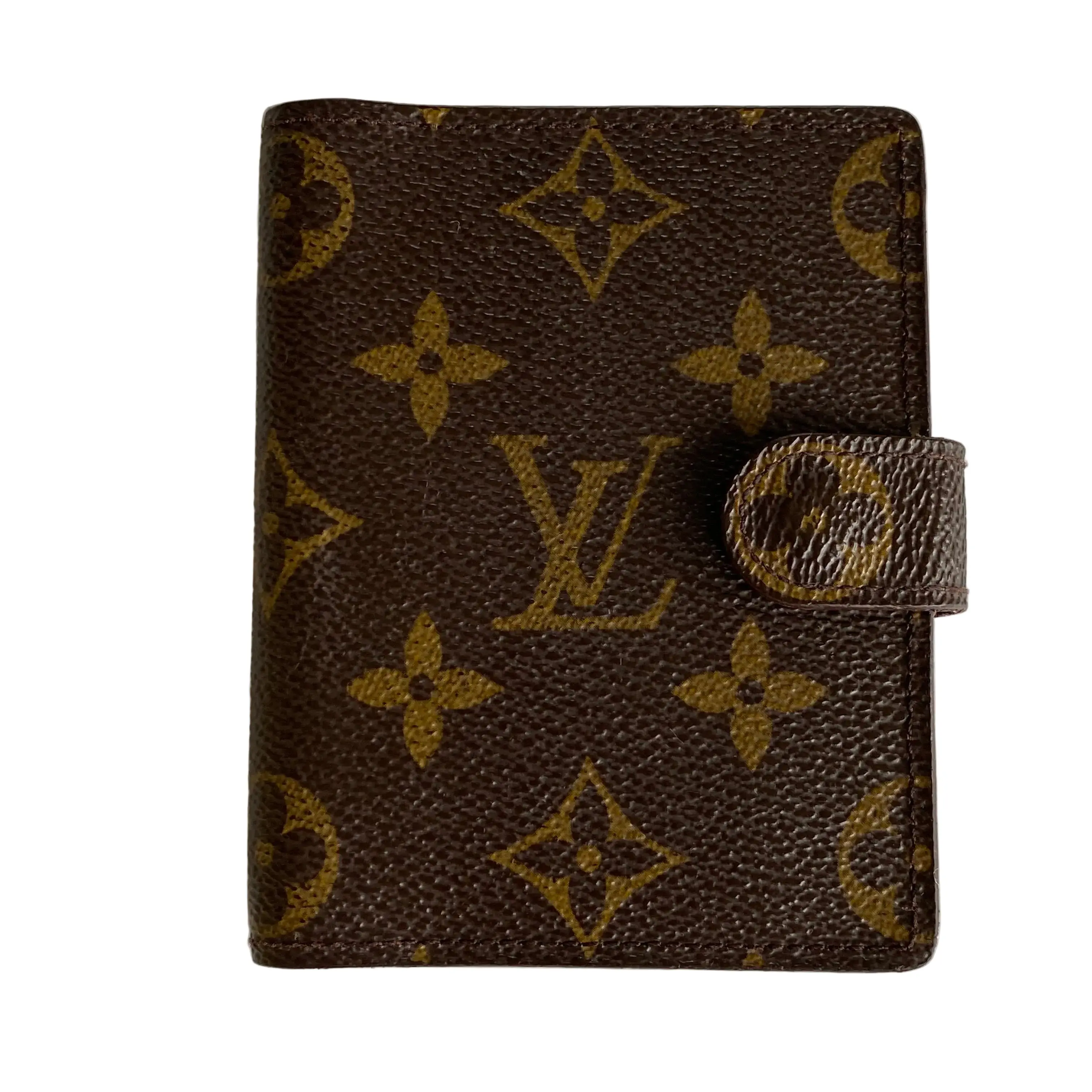 Pre-owned Louis Vuitton wallet  Small Leather Goods monogram card holder cardholder th0926 authentic with coa 33x43