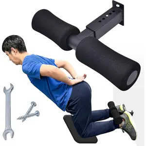 Wall Mounted Nordic  Curl - LAT Pulldown Machines and Sit Up Exercises -Versatile Workout Tool for Nordic Curls Spanish Squats Core Twists,Enhance Your Core Strength and  Curls