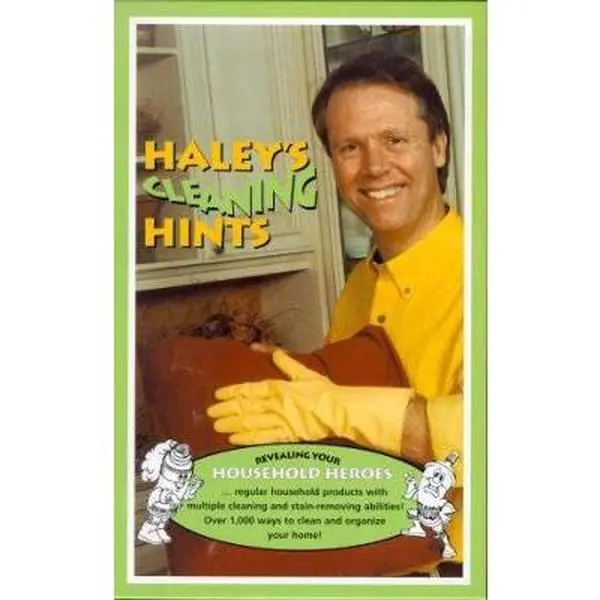 Used Good Graham Haley's Cleaning Hints: Hardcover 2001 Edition, 256-Page Compilation of Cleaning Hacks & Home Solutions