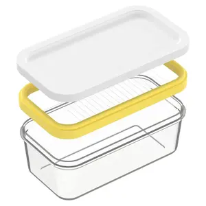 Butter Slicer Cutter, 1 Set Butter Container with Lid, Easy Cutting Butter Box, Kitchen Gadgets for Home Use, Utensils, Durable Cooking Tools