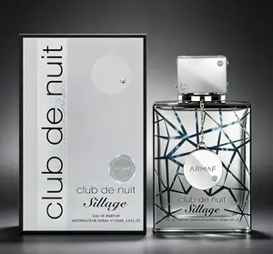 Armaf Club De Nuit Sillage Men EDP 3.6 oz, Viral PerfumeTok Luxurious Long Lasting Woody Aroma Fragrance