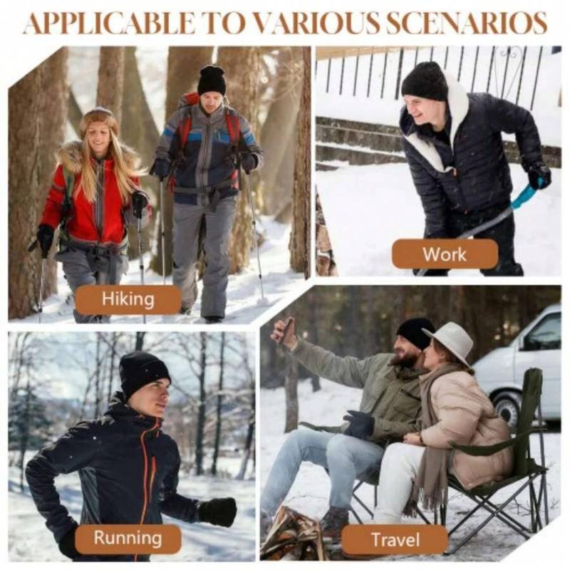 S&T Panteraed Stretch Knit Hat With 'COWBOYS FROM ' Text - Lightweight Elastic Head Circumference Winter Hat For Men And Women, Christmas Gift, Outdoor Casual Unisex Skull Cap, Fashionable Knitwear, Comfortable Fit