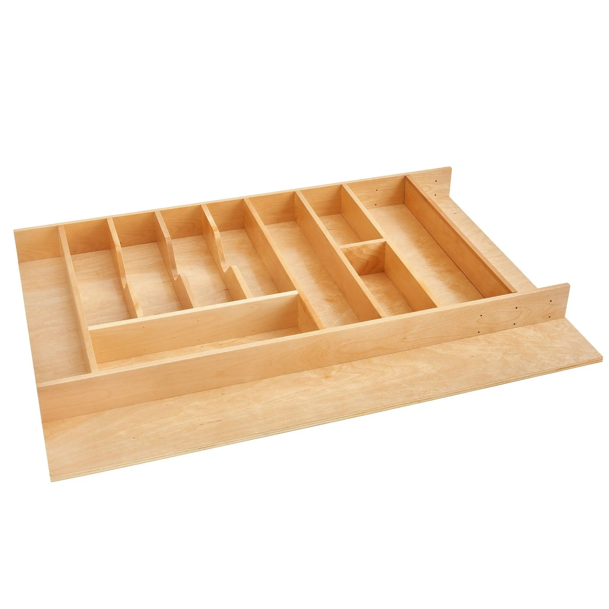 Rev-A-Shelf Wooden Kitchen Drawer Utility Tray Insert 33" x 22", 4WUTCT-36-1