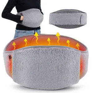 Portable Waist Heating Pad USB Powered Electric Heated Belt, Plush Women's Warmth, Perfect Halloween Christmas Autumn Gift, Multifunctional Heating Pad