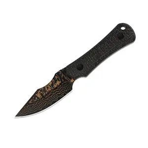 Kizer BON E Copper Damascus  Micarta 1122A2
