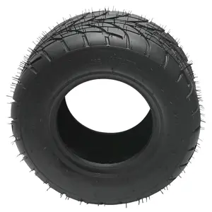 16x8-7 ATV Tire, Tubeless Street Tread Tire 4PR 16x8x7 16-8-7 Replacement, Fits 7" Rims, Front Rear for ATV, UTV, Go Kart, Dune Buggy, Lawn Mower, Mini Truck, Electric Four-Wheeler