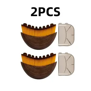 2PCS Lymphatic Contour Face Brush for Jawline & Chin Sculpting Dry Brushing Massager for Lymphatic Drainage & Facial Fatigue Relief Ergonomically Designed to Fit The Skin Precisely Beauty Roller Daily