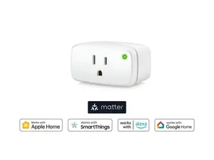 Eve Energy (Matter) 2 Pack - Smart plug, app and voice control, no bridge, Thread, 100% privacy