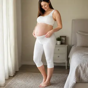 Kaymaluxe Pregnant Women Pants Casual Maternity Everyday Comfort Wear