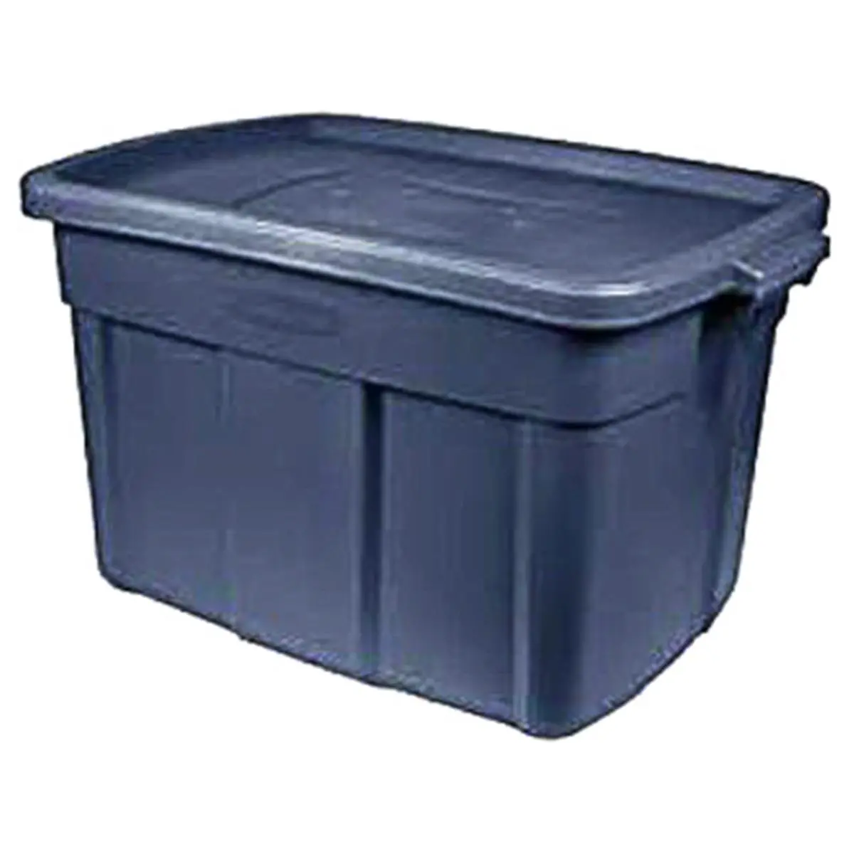 Rubbermaid 2212-CP-STEEL Roughneck Tote - 14 Gallon Pack Of 6, Boxes, 14Gal, 14-Gallon Size, Dry Storage