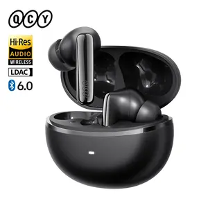 QCY MeloBuds N70 Wireless Bluetooth Earphones | 3D Spatial Audio for an immersive music experience | -56dB Active Noise Cancellation | Effectively reduces wind noise for clear calls | 50-hour battery life + dual-device connectivity + wireless charging