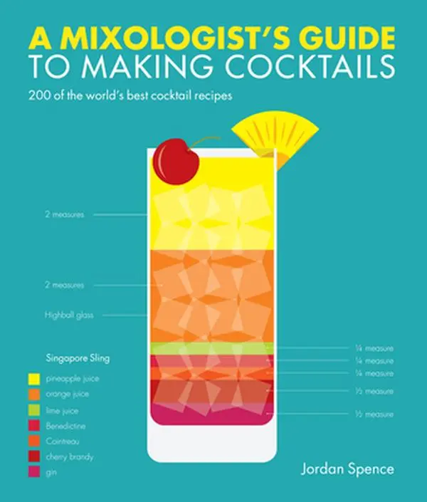 USED Book - A Mixologist's Guide to Making Cocktails: 200 of the World's Best Cocktail Recipes by Spence, Jordan (Mass Market Paperback) - english
