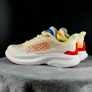 Colorful Ombre Mesh Running Shoes | Stylish Breathable Sneakers with Bold Accents for Casual & Active Outfits