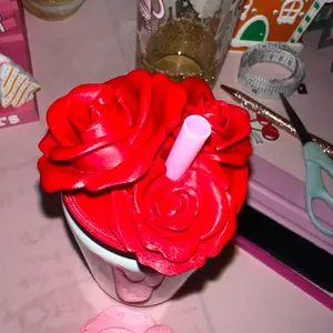Roses Lid Toppers for 16oz - Perfect for Drinkware