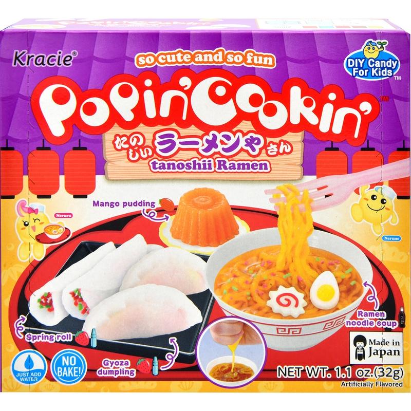 Kracie Popin Cookin DIY Candy Kit – 8 Fun Flavors (Sushi, Cakes, Donuts, Bento, Hamburger, Ramen, Waffle & Gummy Land) Snack Sweet
