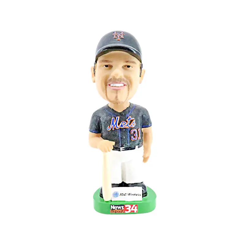 Mike Piazza New York Mets Bobblehead AT&T Wireless News Channel 34 Giveaway