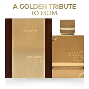 Al Haramain Amber Oud Gold Edition for Unisex - 3.33 oz EDP Spray Amber Oud Aqua Dubai Perfume Unisex Art Of Nature Eau de Parfum Spray oud blind buy fragrances,Mother’s Day Gift