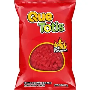 QUE TOTIS HOT XPLOTION - BIG BAG 3 KG - Snack and Crispy Snack