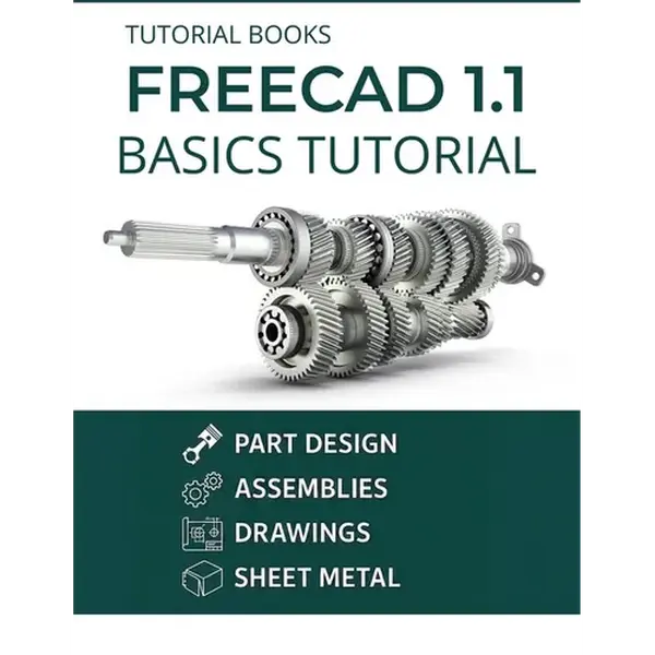 FreeCAD 1.1 Basics Tutorial: A Practical Guide to 3D Modeling and Design - Paperback