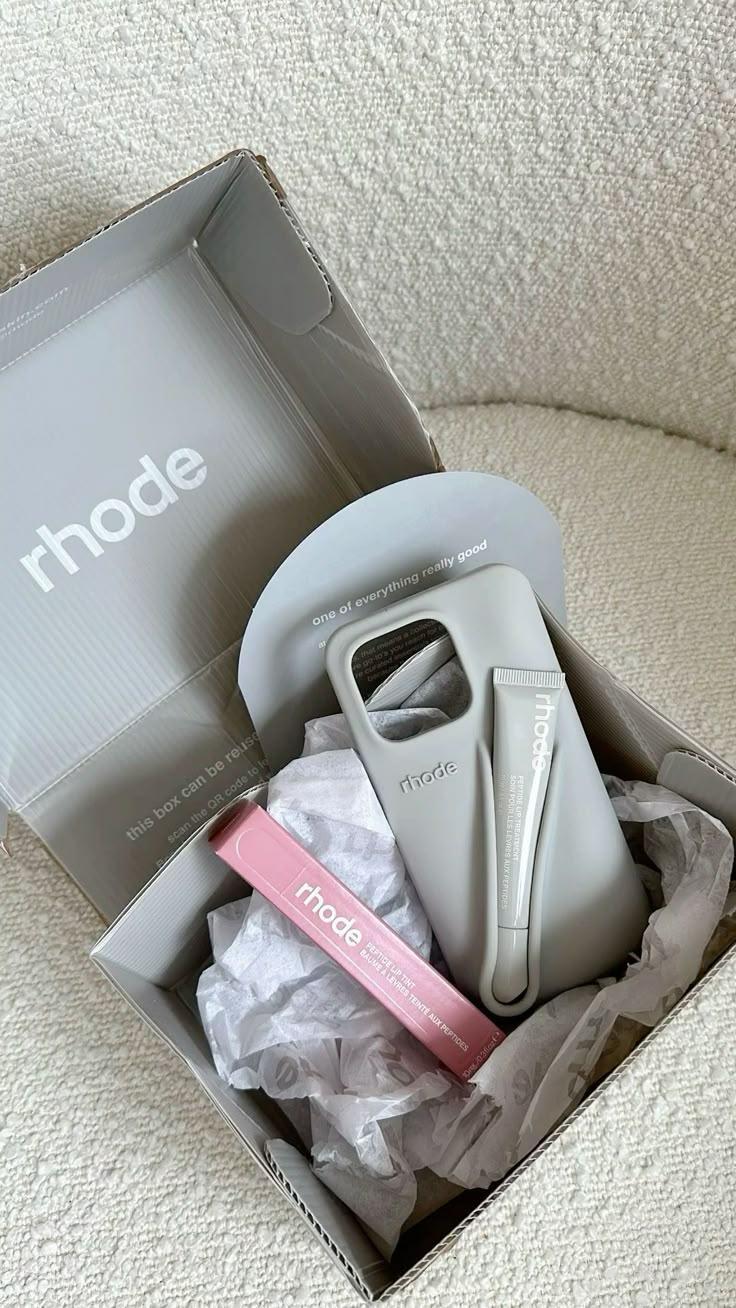 RHODE Minimalist Phone Case with Lip Treatment Slot for iPhone 11–17 Pro Max – Fashionable & Functiona