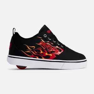 Heelys Shoes with Wheels  Pro 20 Prints with Flames