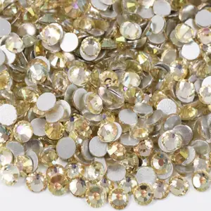 Dream Sunshine Glass Rhinestones - sizes ss3-ss20 Bling Package Ideal for Embellishments, Fashion, Decoration. DIY Beading Accessories for Nails, Cups, Phone Cases, Office Supplies, Clothing, Shoes, and Accessories.