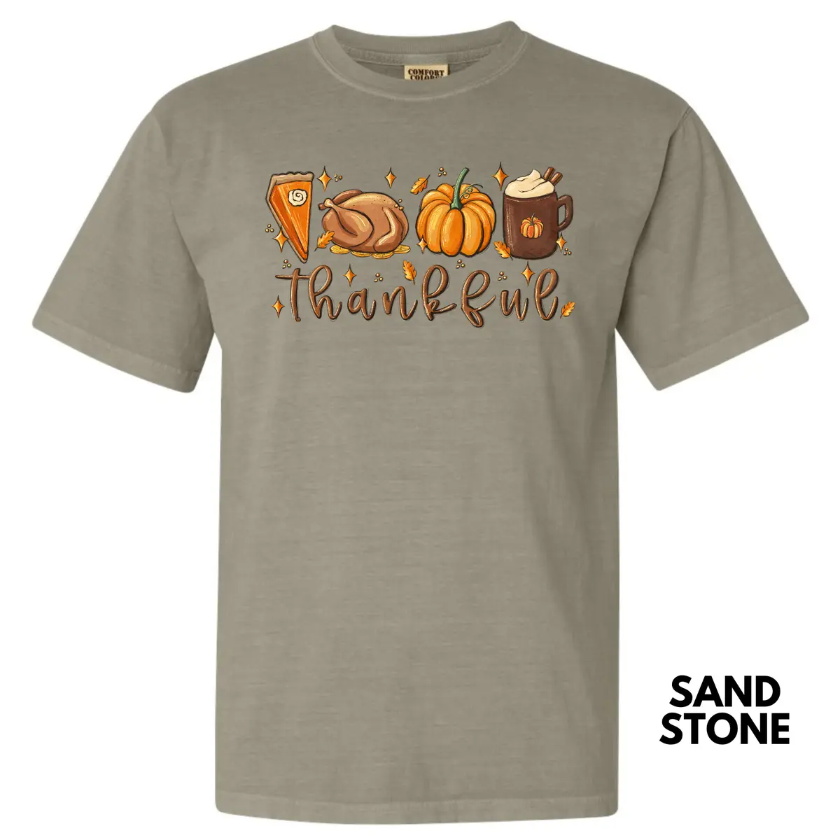 Thankful Thanksgiving Comfort Colors T-Shirt 'NLB'