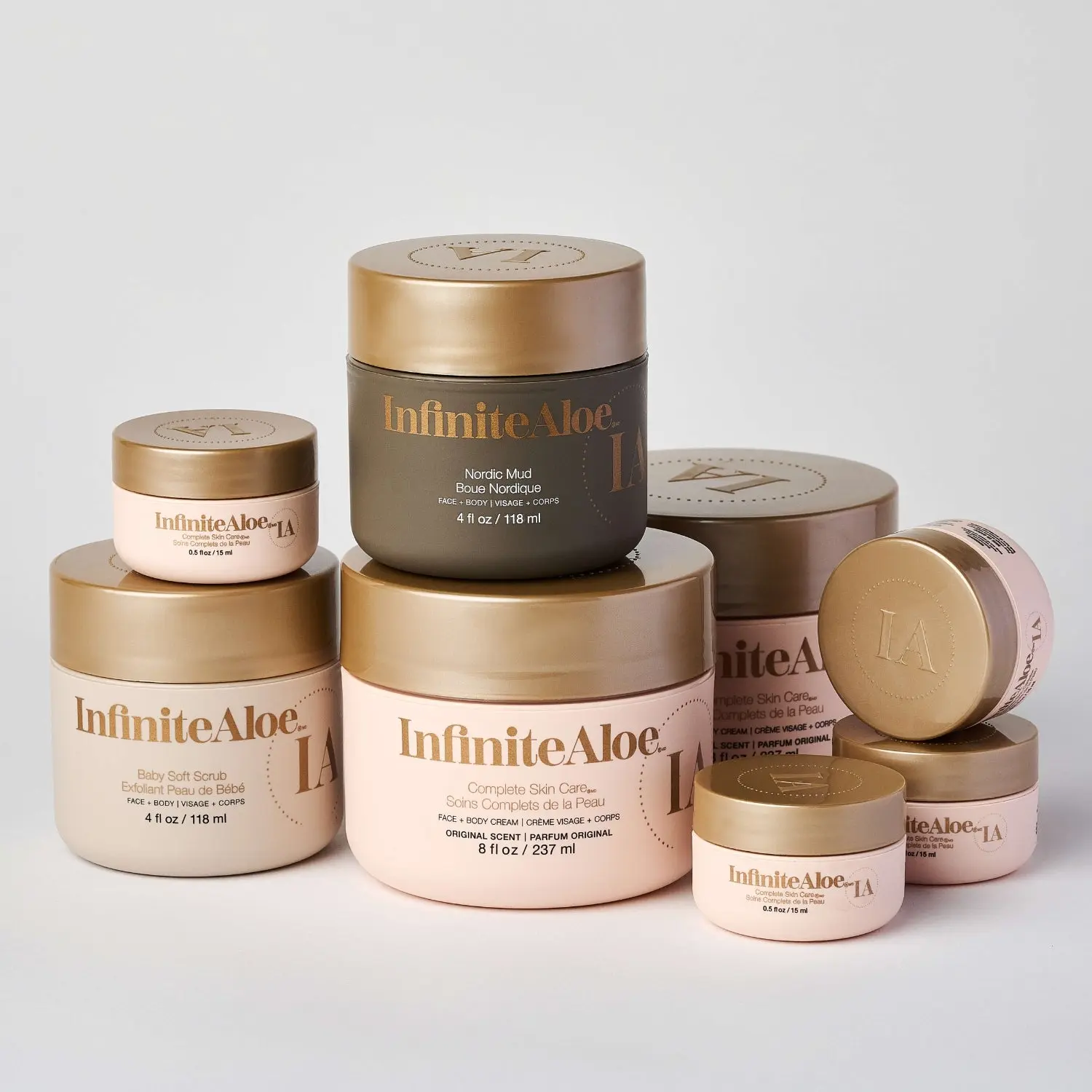 Infinite Aloe Everyday Hero Jar Collection - Organic Aloe Vera Powered  Cream, Scrub and Face Mask All in One Package for Skincare Comfort - TikTok  Shop