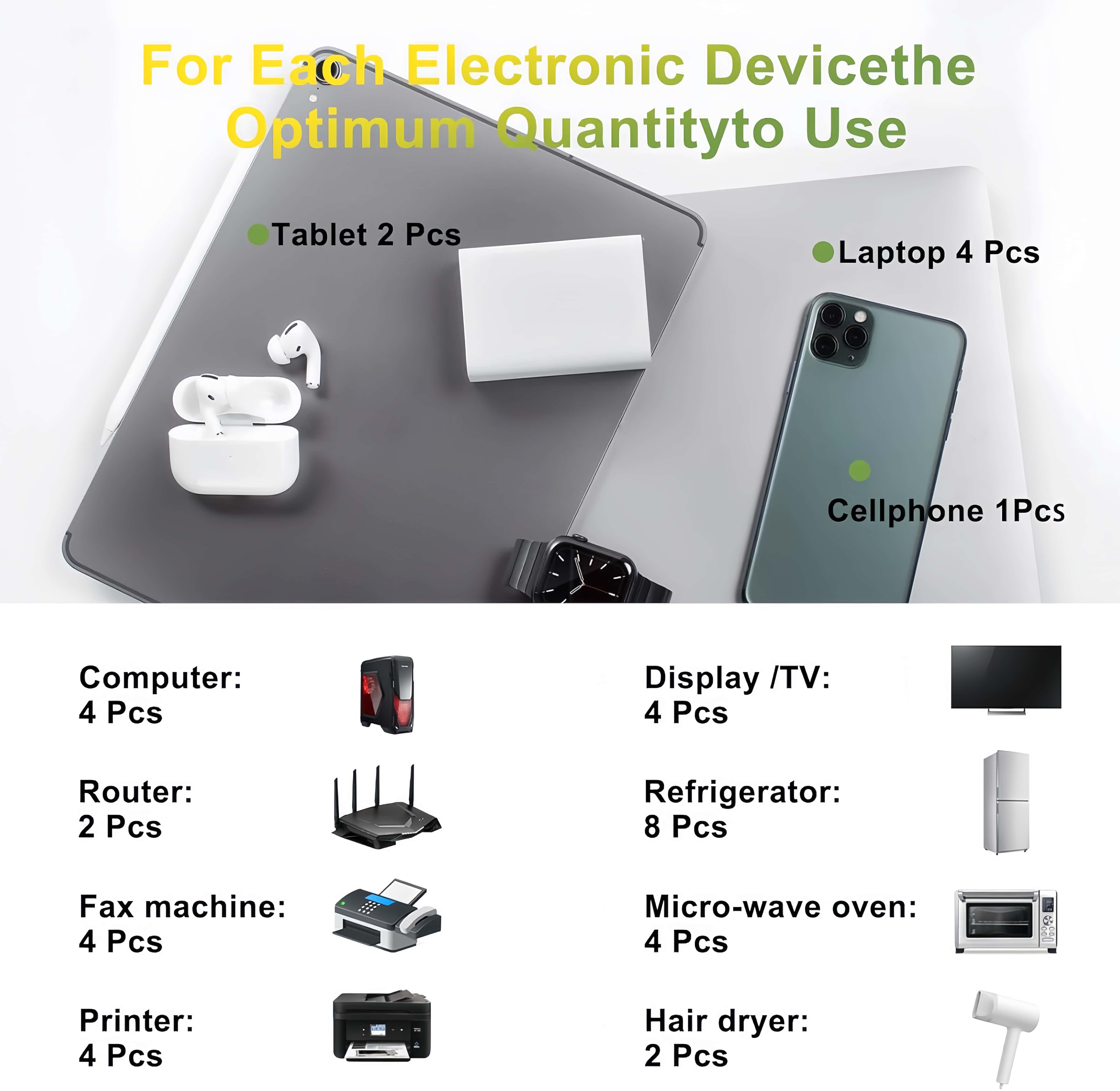 [6 Pcs] Ｅм F Stickers - Multi-Device Protective Stickers-For Phones, Laptops, Fridges, and More - Gold/Silver for Smartphones, Cases, and Devices