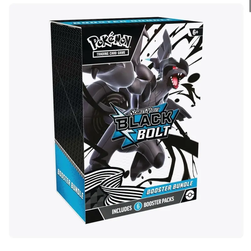 Pokemon Black Bolt Booster Bundle - SV Pokemon Black Bolt Booster Bundle - SV