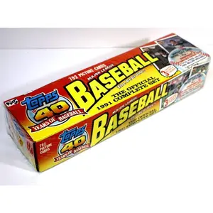1991 Topps Baseball Factory Sealed Complete Set (Shipped Only)