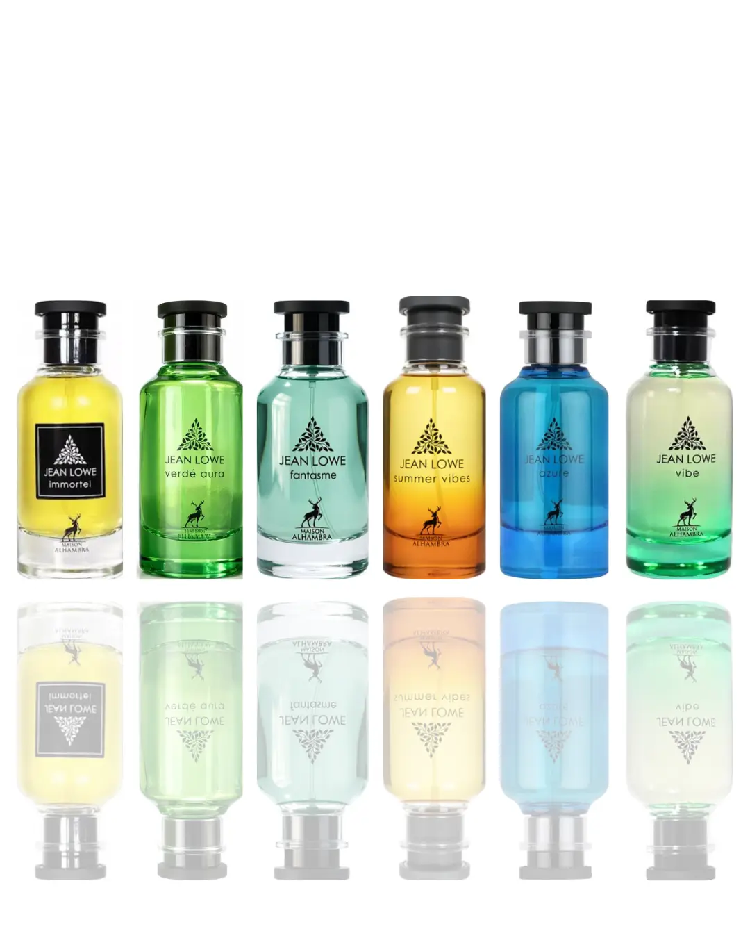 jean lowe verde aura + jean lowe immortel + jean lowe fantasme + jean lowe summer vibes + jean lowe azure + jean lowe vibe --  6 Piece Bunlde