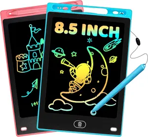 2 Pack LCD Writing Tablet 8.5 Inch Doodle Board Drawing Pad for Preschool Quiet Activities Educational Toy Easter Basket Stuffer