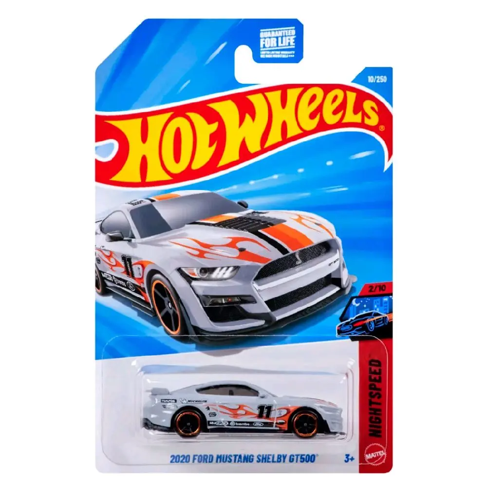 2026 Hot Wheels Gray 2020 Ford Mustang Shelby GT500 Nightspeed #10