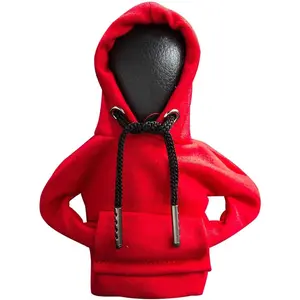 Gear Shift Hoodie,Shift Knob Hoodie,Gear Shift Cover,Funny Red Car Accessories,Automotive Decor and Interior(Red)2026