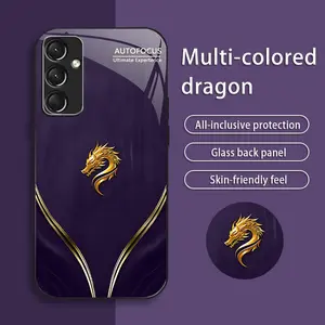 Suitable for [Galaxy A54] New high-end business faucet glass mobile phone case New business simple explosion-proof mobile phone case affordable anti-fall anti-fingerprint 995