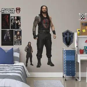 Roman Reigns - RealBig Collection - Official WWE - Reusable Vinyl Wall Decals #1