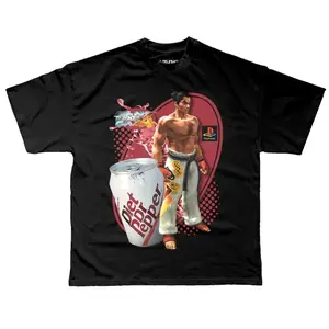 Vintage Tekken 4 Kazuya Mishima Shirt, PlayStation Graphic Tee, Gaming Fan Gift, Retro Arcade Shirt